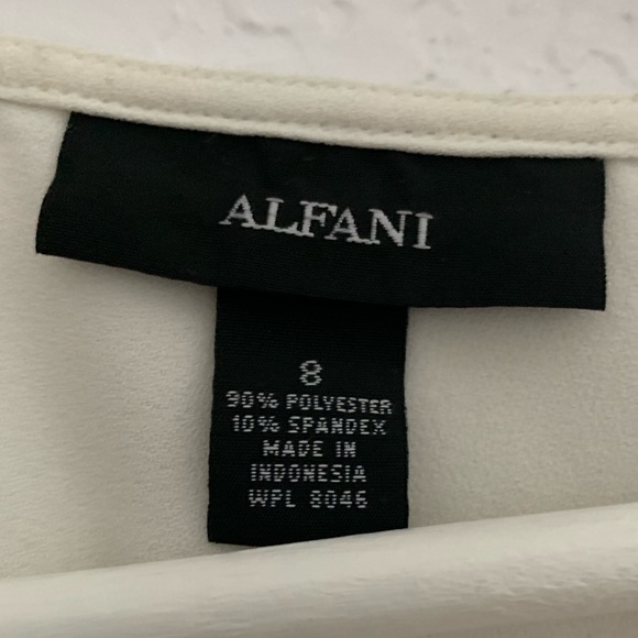 Alfani Off White Blouse - Picture 5 of 5